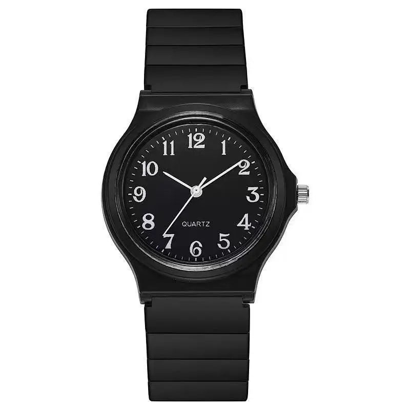 Black Watch For Women Silicone Strap Wristwatch Quartz Watches Women Clock Ladies Watch Gift Reloj Mujer relojes de mujer