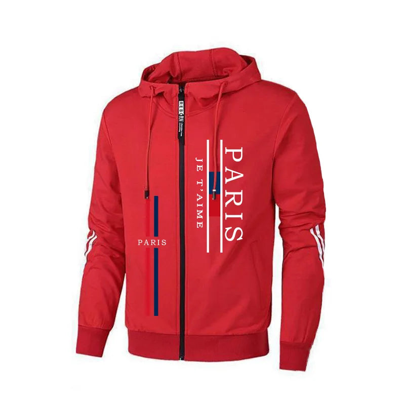 Men's Tracksuit Daily Fashion Autumn Winter Casual Quality Pullover Single Zipper Men Sweatshirts Hoodies Pants Sports Outdoor