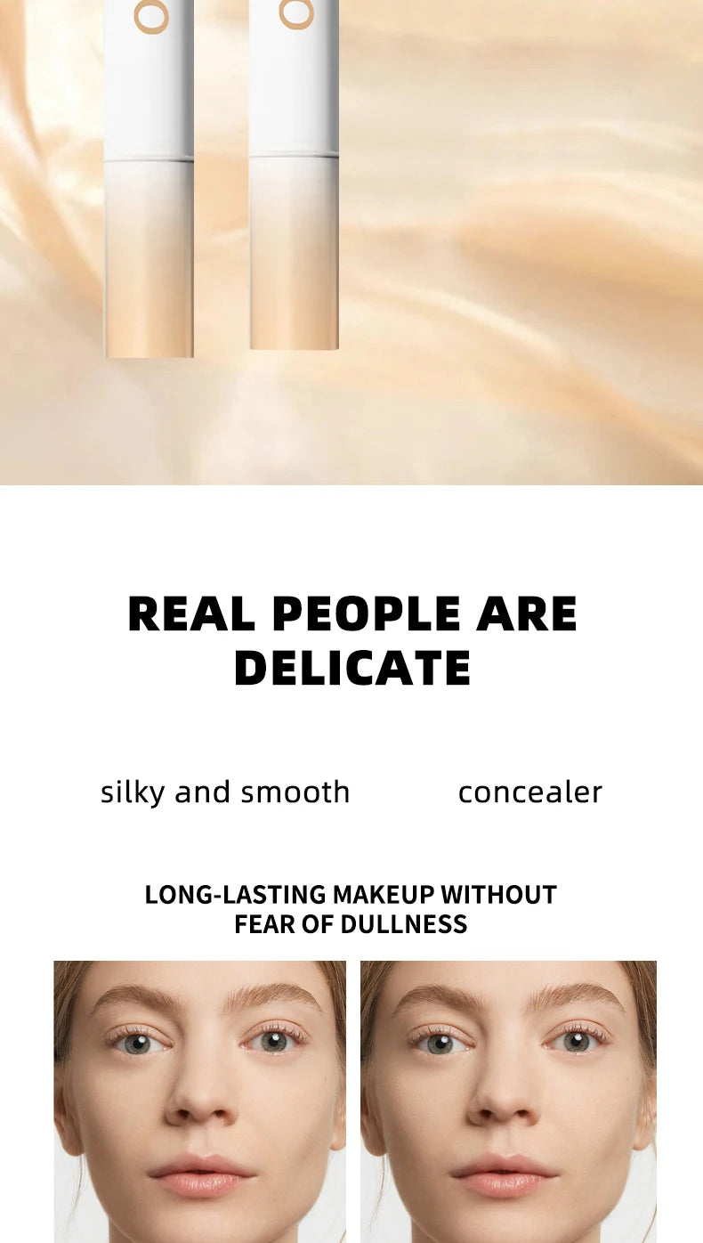 Clear, moisturizing, waterproof concealer, medium coverage, natural makeup effect, and create a natural foundation