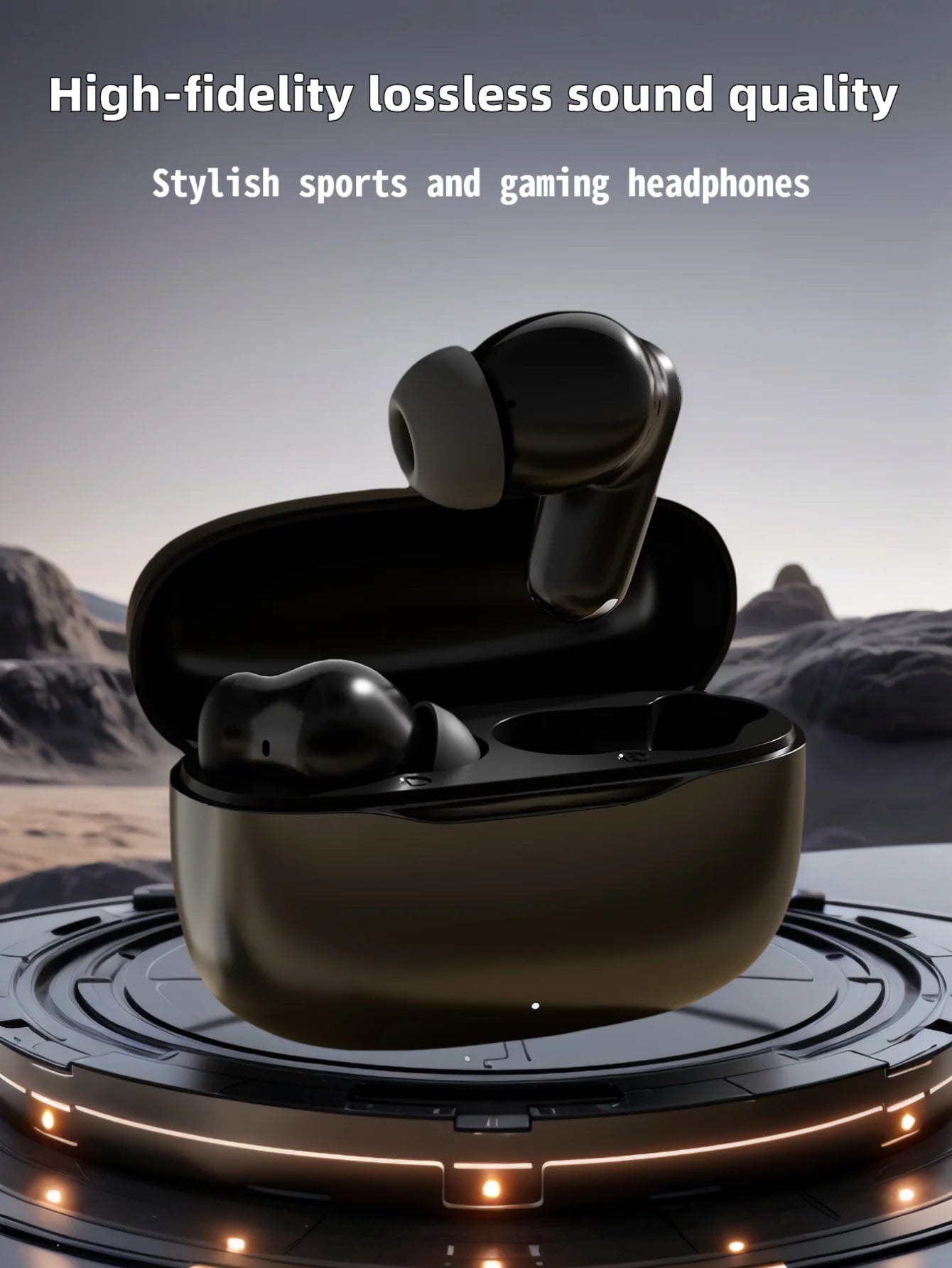 2025 New Model Wireless Bluetooth Noise-Canceling Headphones, In-Ear Wireless Music and Gaming Headphones