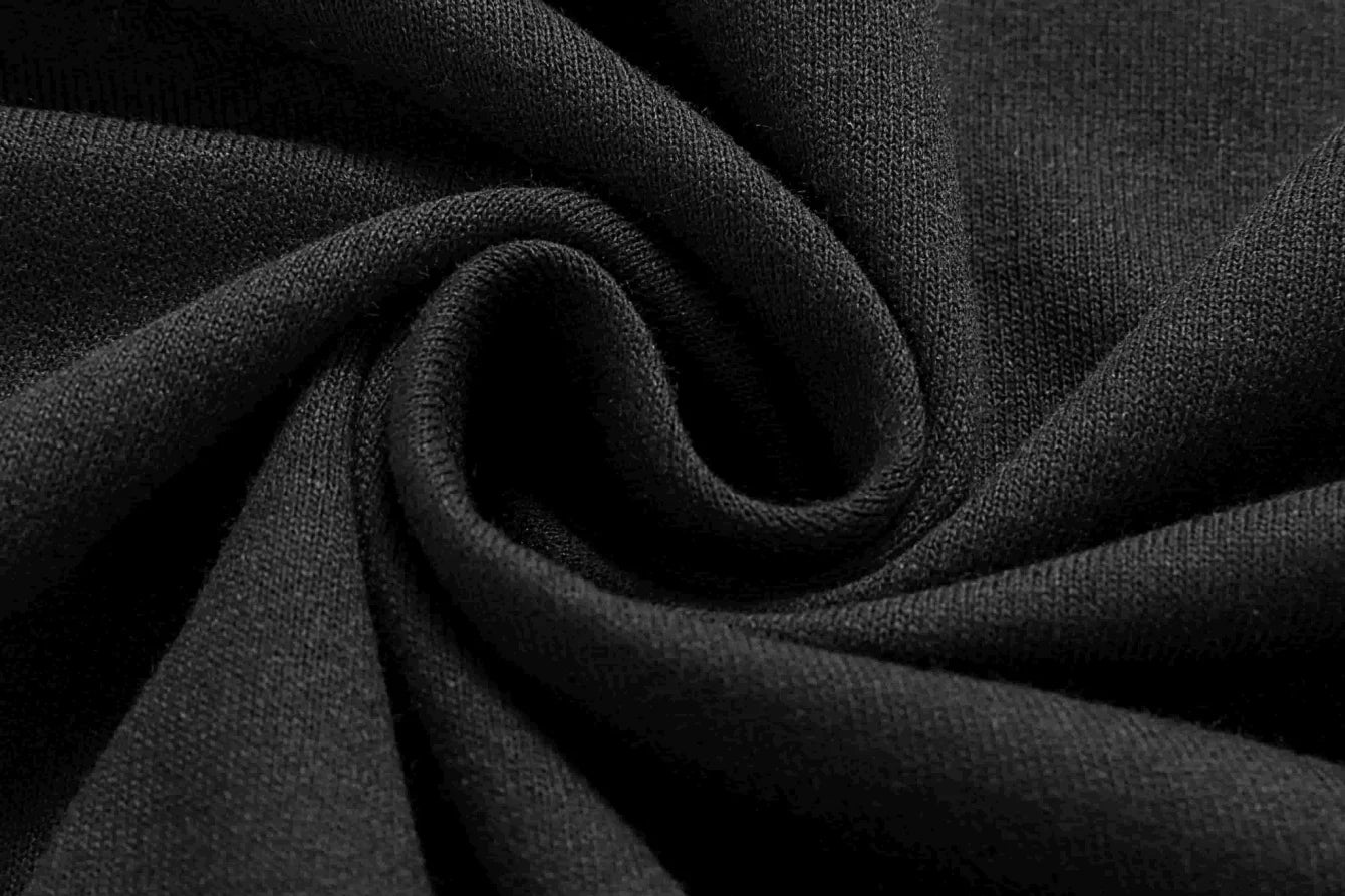 Men's T-Shirt Black Printed Pattern & Text ME High Quality Cotton 180g