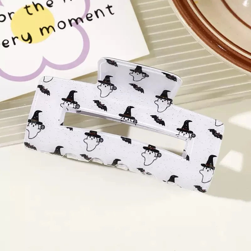 Halloween Theme - With Ghost/Pumpkin/Bat Patterns, Perfect For Holiday Party Costumes, Fashion Accessories For Women And Girls