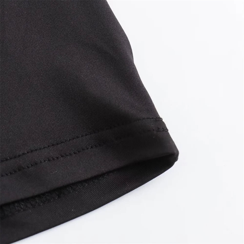 Autumn and winter new women's clothing style, Western style, slim fit, asymmetrical design, solid color long sleeved dress