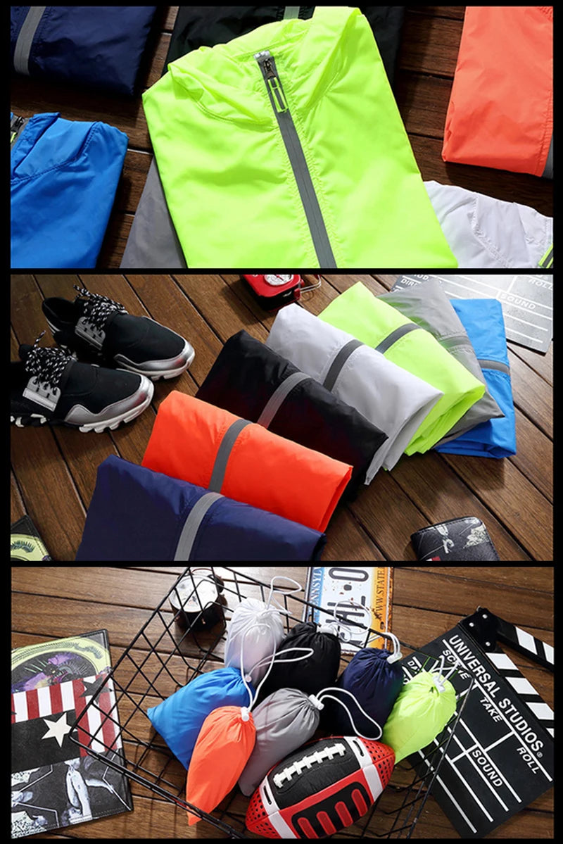 Men Women Bomber Hooded Jacket EMT Paramedic Emergency Medical Services Casual Thin Windbreaker Sunscreen Skin Jacket Outwear