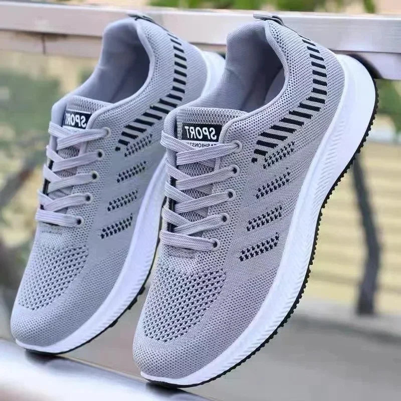 New men's shoes fashionable sneakers  casual slippers breathable running shoes  outdoor walking training tennis shoes