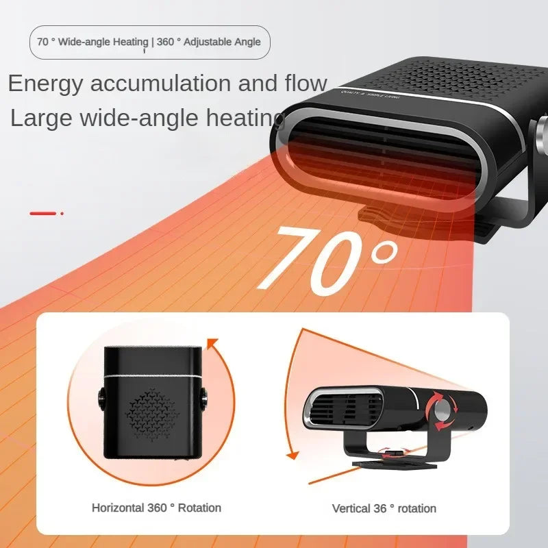 Car Heater 12V/24V Universal Windshield Defroster Defogger Heater Webasto Mini Autonomous Heater Suitable for Trucks and Cars