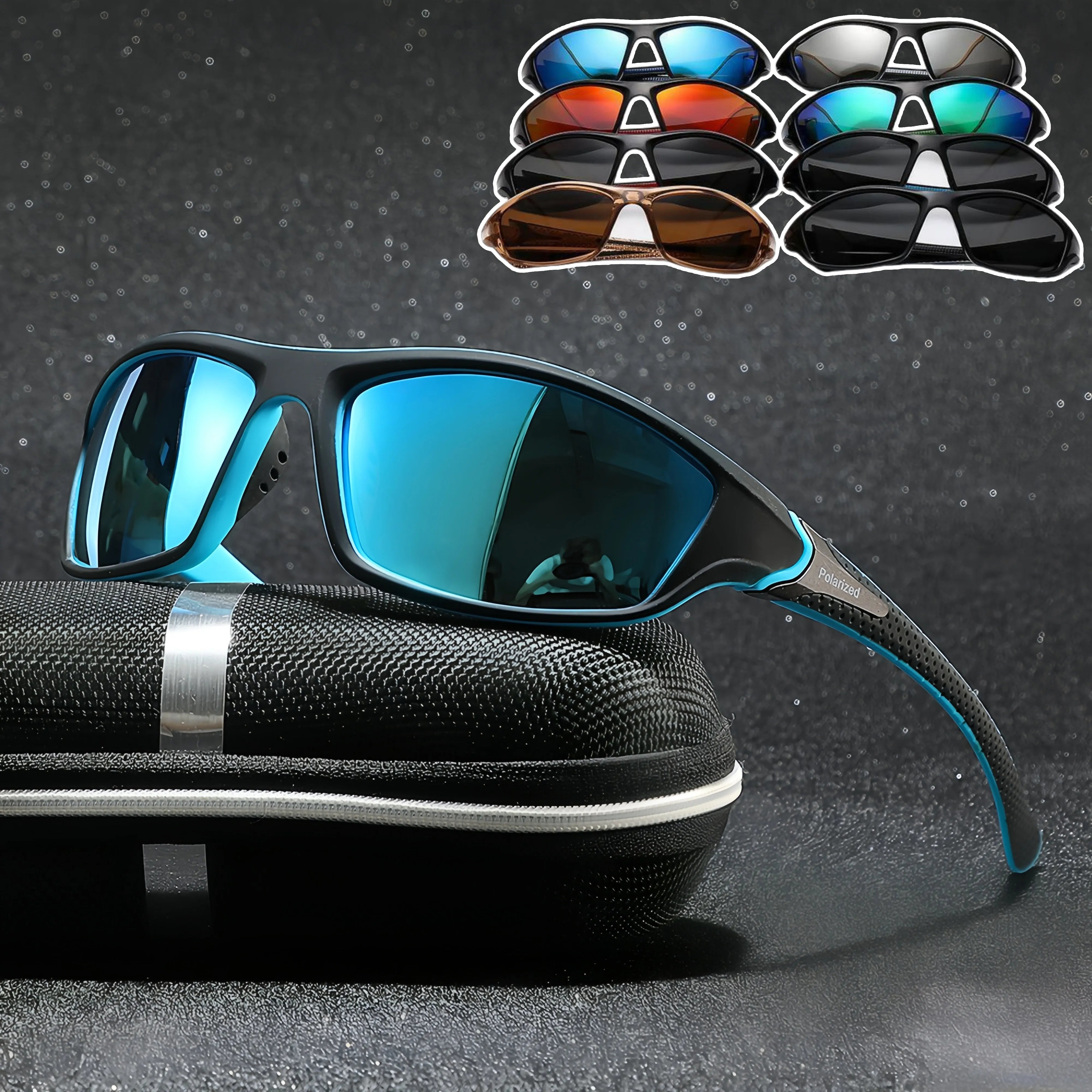 Fashion Sports Polarized Sunglasses Men Women Fishing Hiking Running Cycling Mountaineering Sport Man Sun Glasses UV400 Eyewear