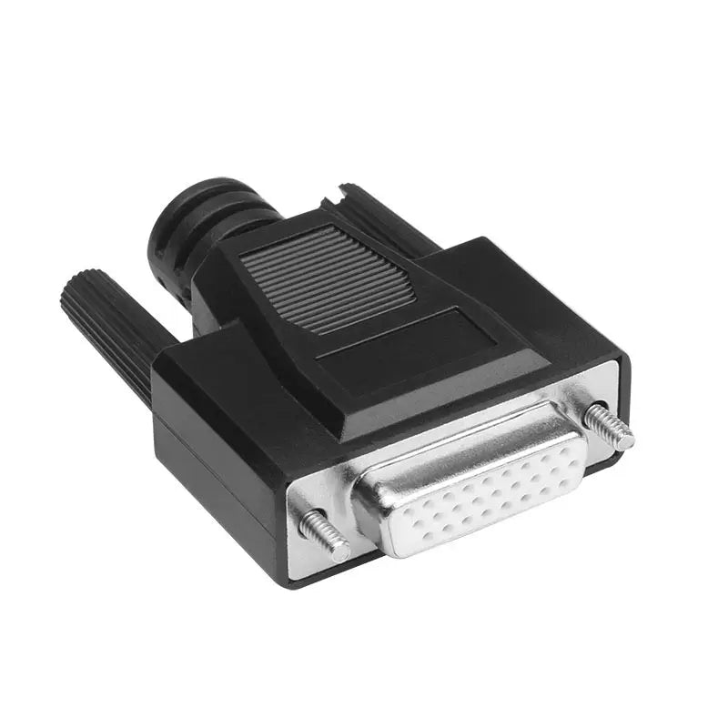 1pc DB26 Soldering Connector D-SUB HDB26 3 Rows of 26 Pin Plug DB26 Black Male Female Welding Wire Type Connectors