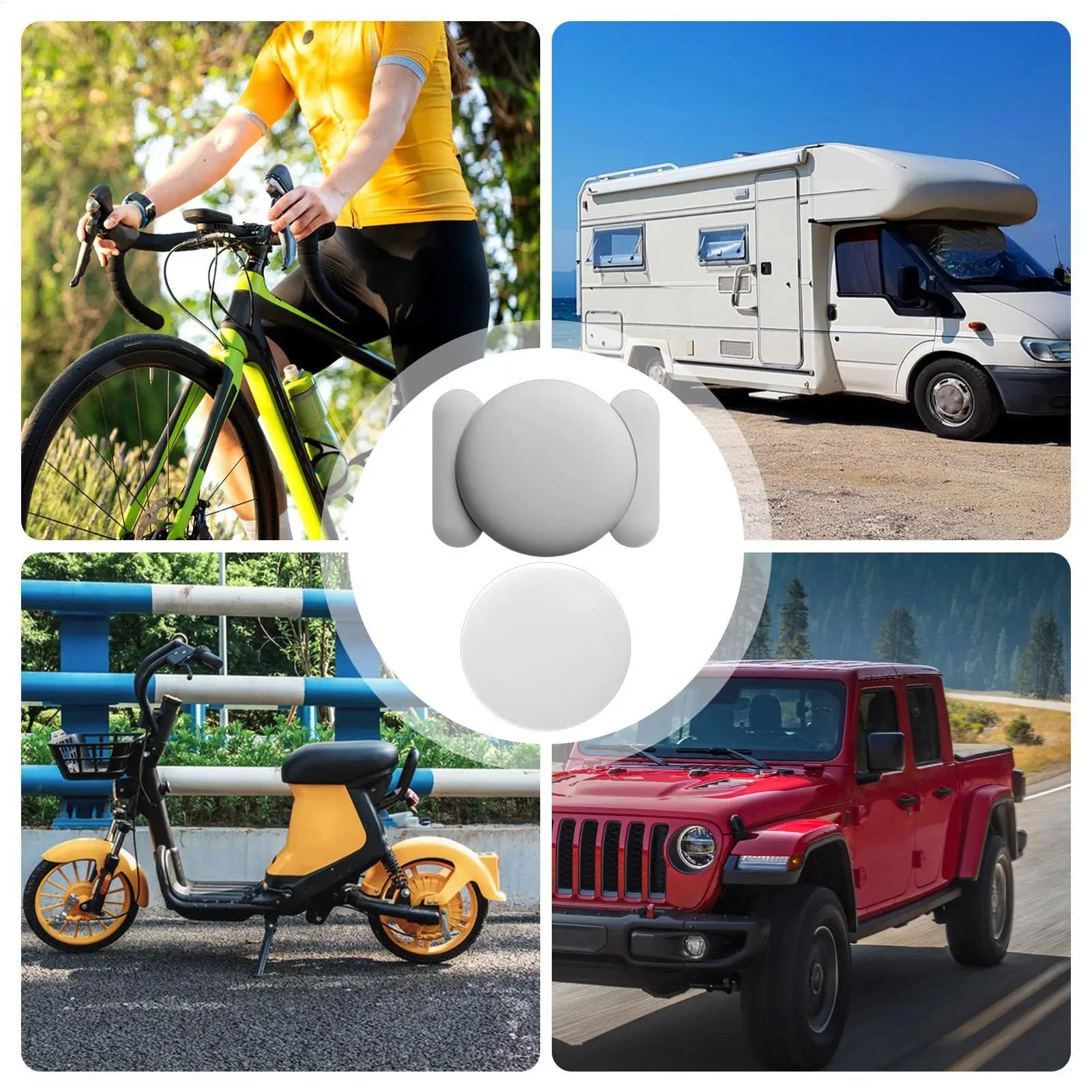 Magnetic Tracker For Car Smart Safe GPS Tracker With Magnetic Case Mobile Phone Gadgets For Outdoor Adventure Travel Hiking Bike