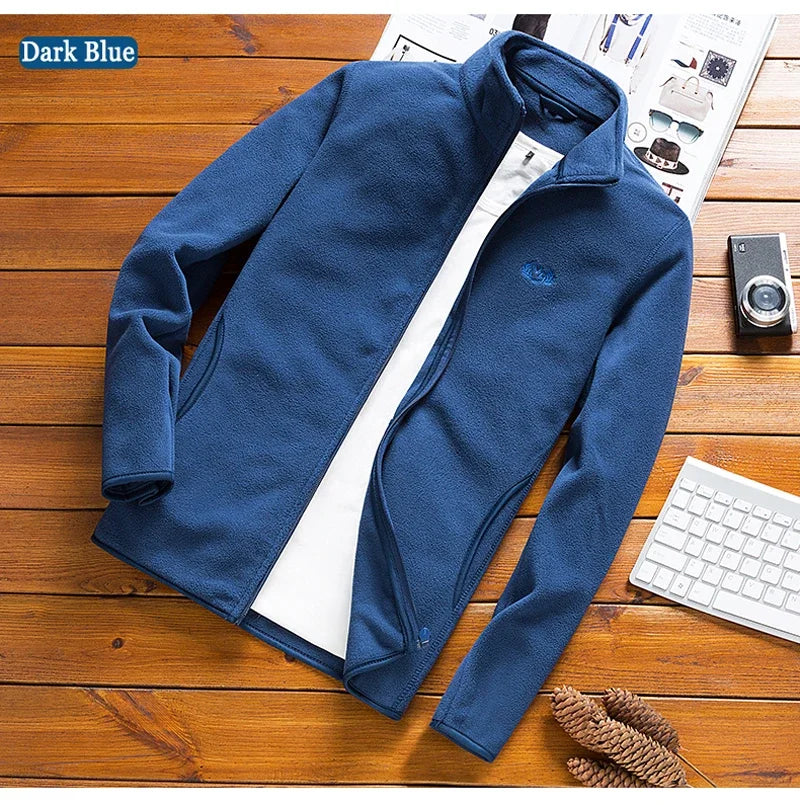 Man Fleece Tactical Softshell Jacket Outwear Windbreaker Thermal Sporting Male Tourism Mountain Coats Men Army Jackets