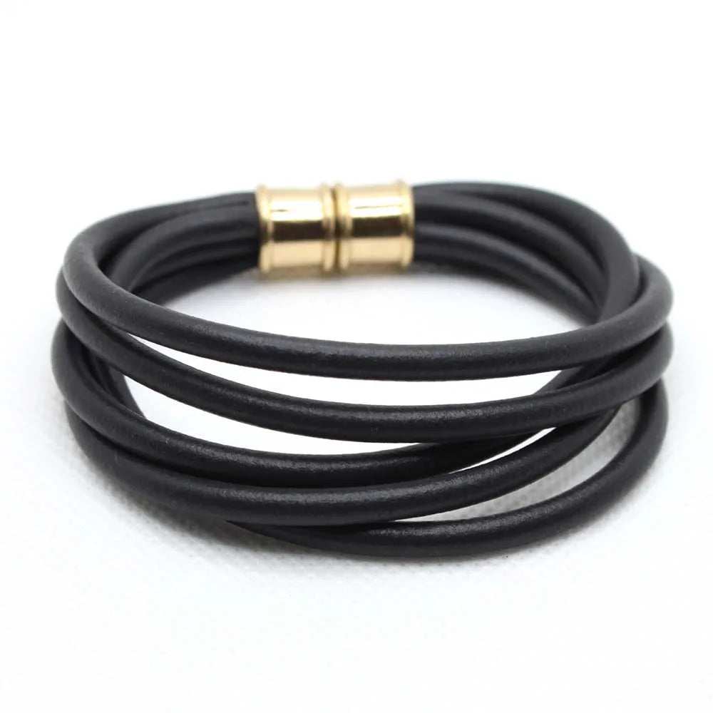 New Bracelet For Women Charm Bangle Gothic Hand Accessories Gift Lovers Rubber Jewelry Handmade Designer Bangle