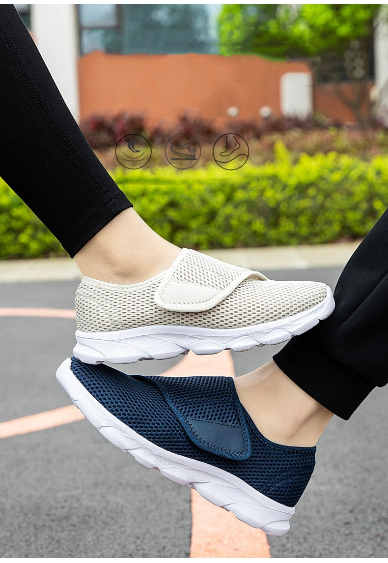 Men Orthopedics Wide Feet Swollen Walking Casual Sneakers Fashion Thumb Eversion Adjusting Soft Comfortable Diabetic Man Shoes