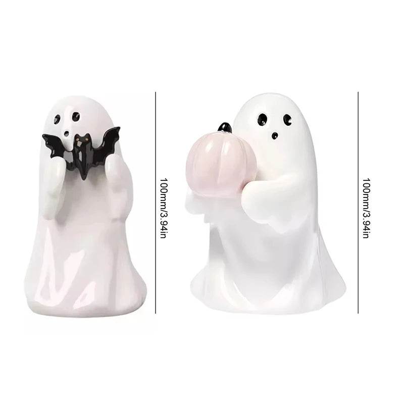Halloween Creative Ghost Ornaments Desktop Ornament  Personalized Home Halloween Party Terrifying Atmosphere Decorations