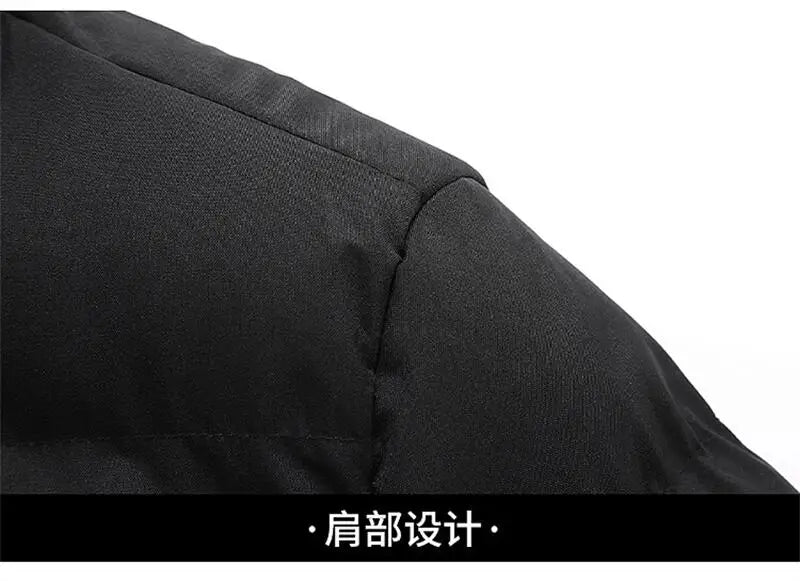 Men Down Jackets Parker Coat Parker Jacket 2025 New Thick Warm Winter Casual Cold and Waterproof Clothing Men's Puffer Jackets