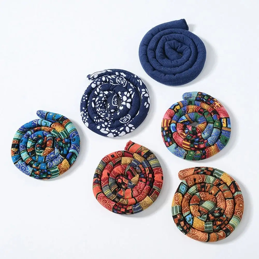 Women Hair Accessories Long Ponytail Holders Bendable Dreadlocks Women Hair Band Ethnic Style Hair Rope Spiral Lock Hair Ties