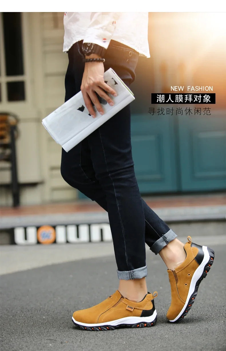 2025 New Men's Casual Sports Shoes for Outdoor Walking, Lightweight, Fashionable, and Comfortable Shoes, Size 38-50 Plus