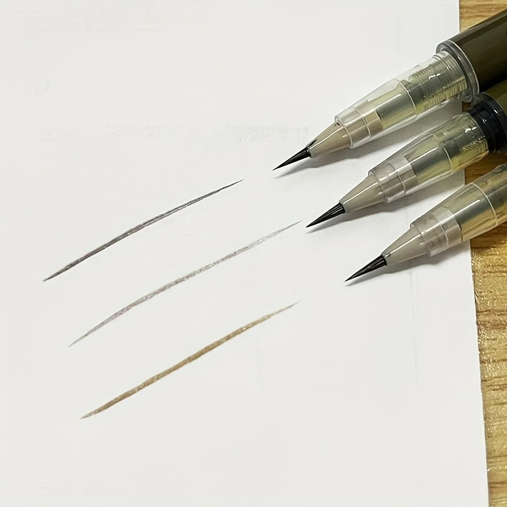 0.008mm Ultra-fine Liquid Eyebrow Pencil Professional Waterproof And Sweat-proof Eyeliner in one Lasting Eye Brow pen