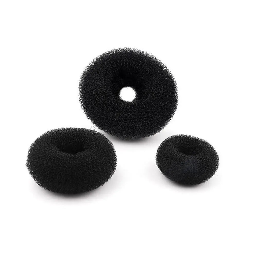 Head Hair Accessories Female Easy Big Ring Bird's Nest Bun Maker Women Hair Ring Korean Style Ponytail Holder Hairstyle Tools