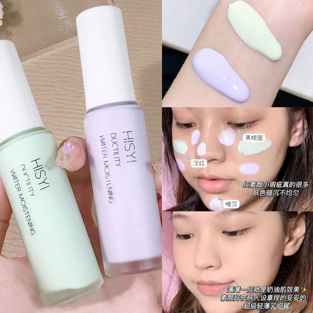 Makeup Primer Isolation Cream Moisturizing Modification Natural Even Skin Tone Long-lasting Concealer Refreshing and Docile