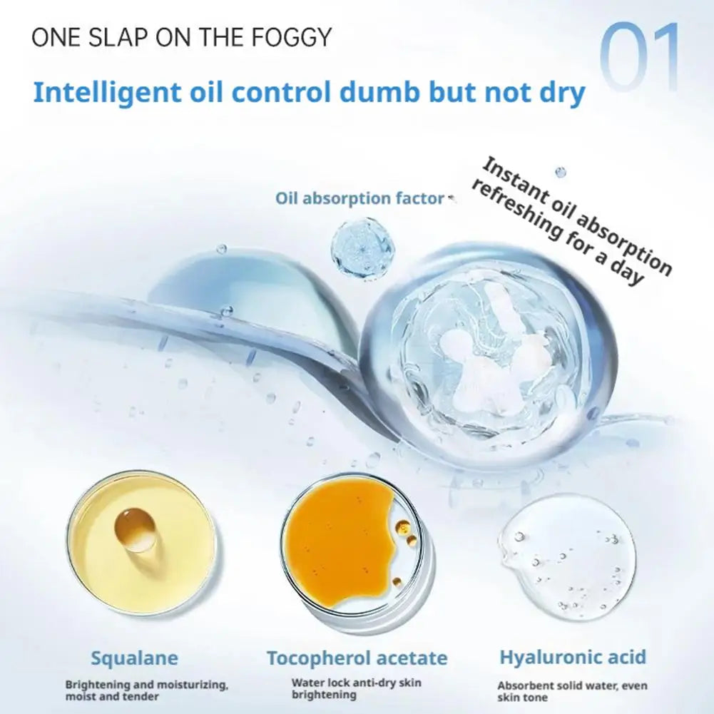 Makeup Setting Powder Natural Powder-free Matte Oilcontrol Waterproof Longlasting Makeup Refreshing Nonsmear Facial Makeup