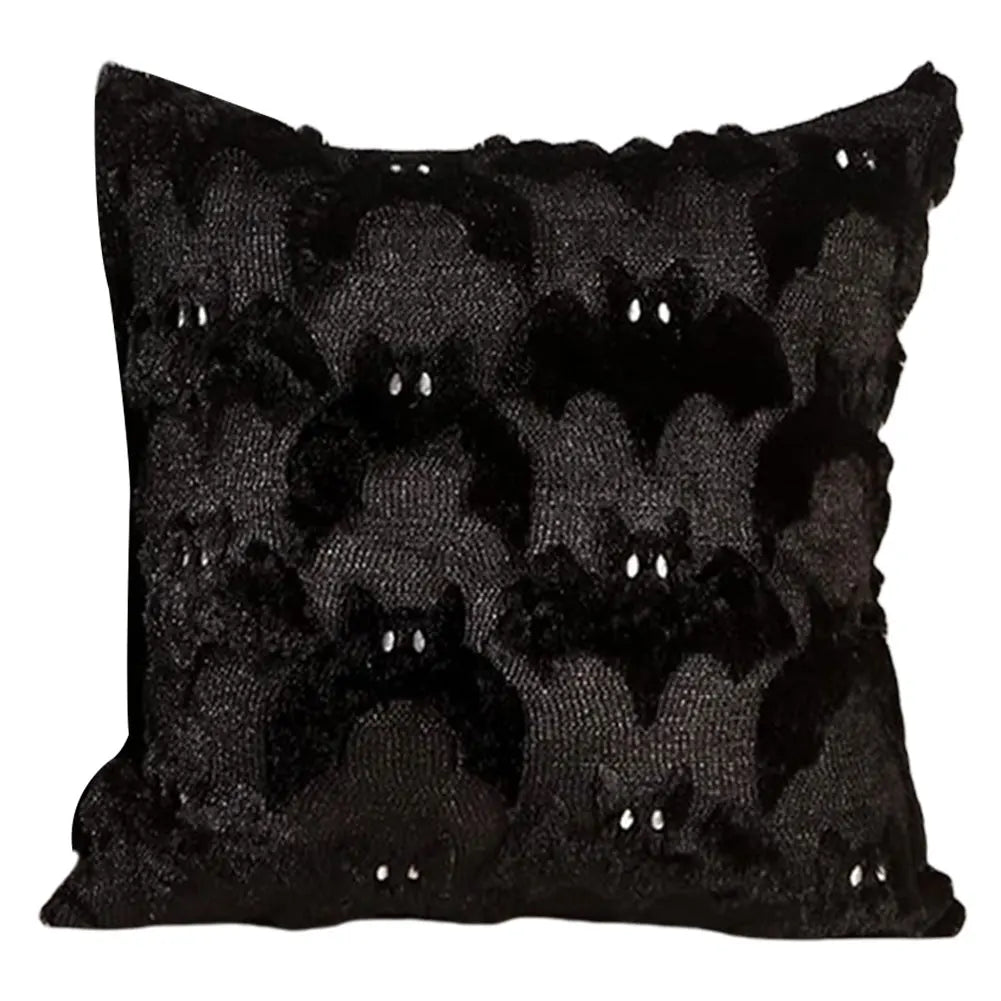 Halloween Decoration For Home Cartoon Pumpkin Bat Ghost Pillowcase Horror Soft Pillowcase Party Supplies Haloween Home Ornament