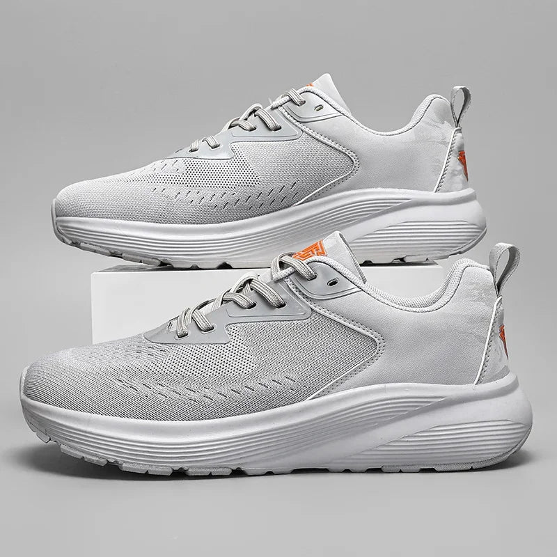 Shoes for Men Breathable Wear Resistant Athletic Training Sneakers White Sports Shoes Tennis Men's Running Walking Travel Shoes