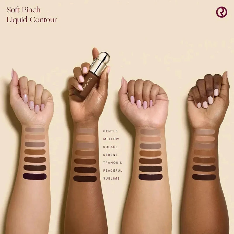 RARE Beauty Liquid Blush Lipstick Blush Eyes Cheek Blusher Waterproof Mositure Face Contour Shadow Liquid LipGloss Plump Makeup