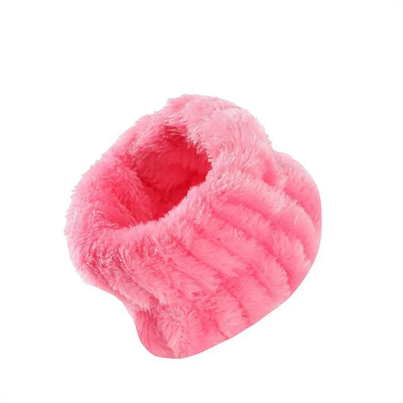 Winter Wash Face and Wrist Band Absorb Water Sports Sweat Wiping Bracelet Hairband Moisture Proof Sleeve Wrist Guard Wholesale