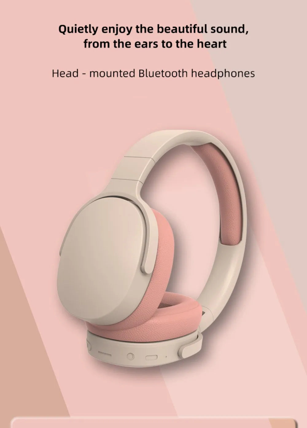 Wireless Headphones Bluetooth 5.1 Over Ear HiFi Stereo Headset True Wireless Sports Earphones Noise Cancelling Gaming Headphones
