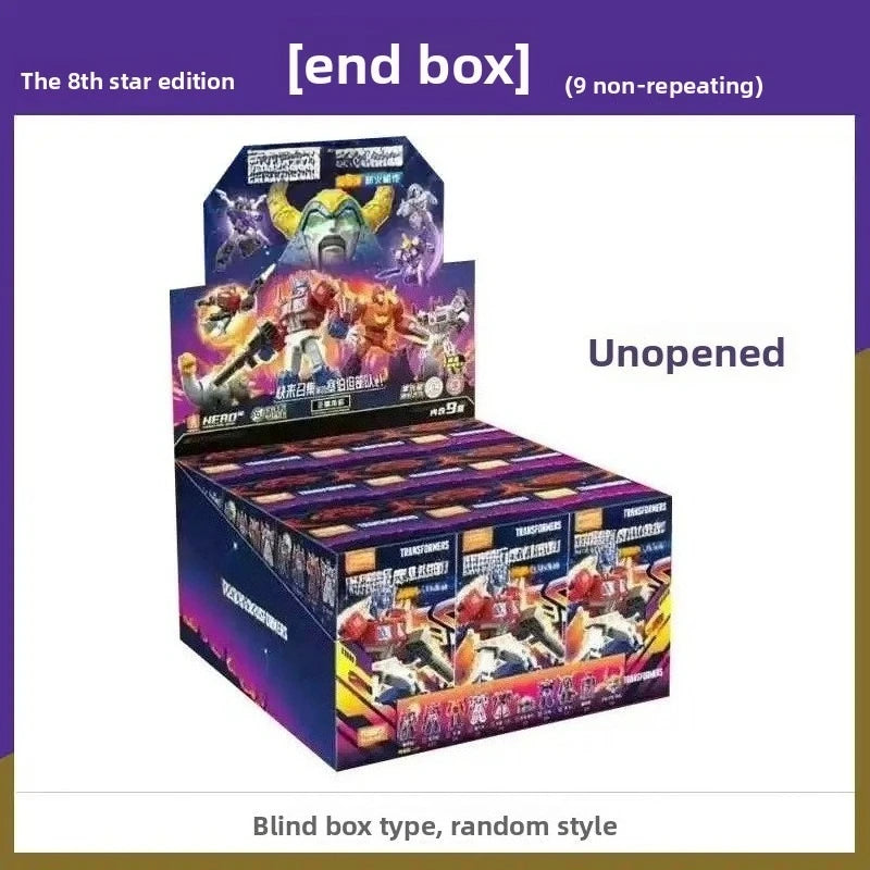 Kids' Educational & Brain-Boosting Games: Robot Building Block Blind Box Toys, Collectible Birthday Gifts, 8th-Generation Robots