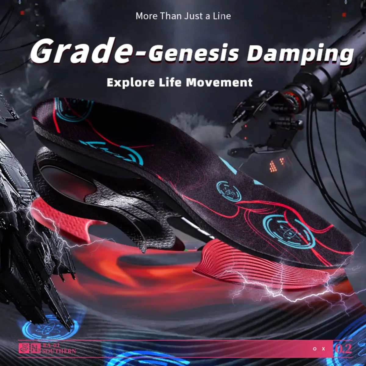 2Pcs Sports Shoes Insoles EVA Running Insole for Feet Shock Absorption Baskets Shoe Sole Arch Support Orthopedic Inserts