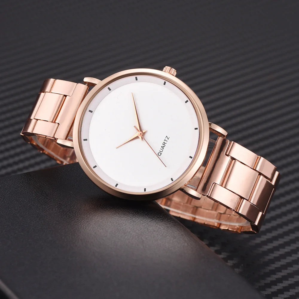 2024 New Women Watches reloj mujer Fashion Rose Gold Luxury Lady Watch For Women Business Wrist Watch Relogio Feminino Gift