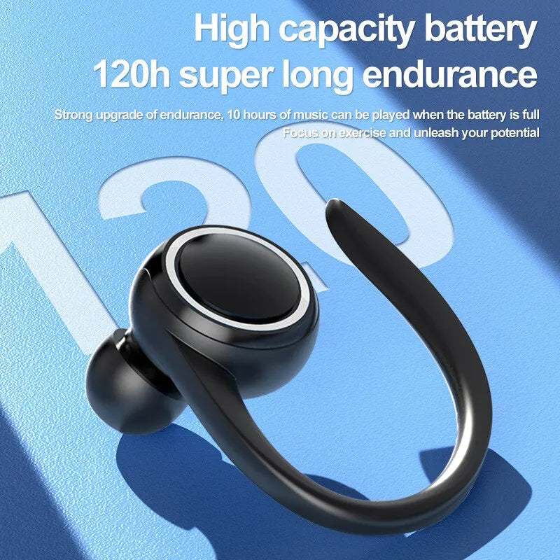 Wireless Bluetooth Earphones Sports Running Headset Wireless Single Ear Headphone TWS HiFi Stereo Noise Reduction Music Headset