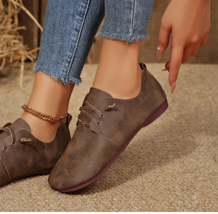 Woman Shoes Flat Heels Casual Shoes For Women's 2025 New Zapatos De Mujer Elegant Autumn Flats Women Footwear Casual Sneakers