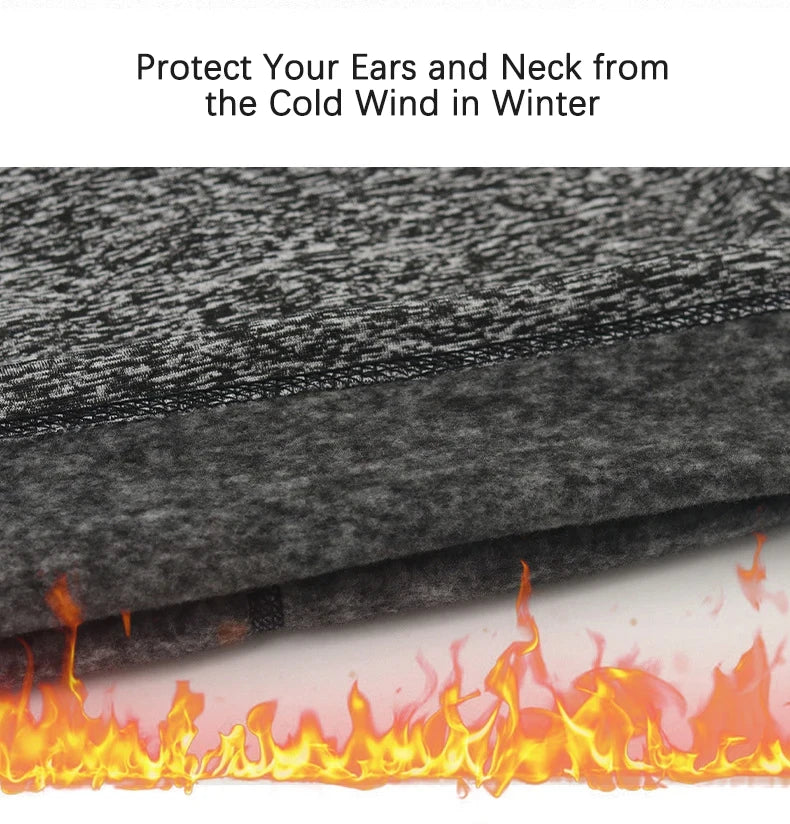 Winter Handkerchief Head Man Motorcycle Bandana Warm Cycling Neckerchief Skiing Mask Scarf Women Windproof Elastic Fishing