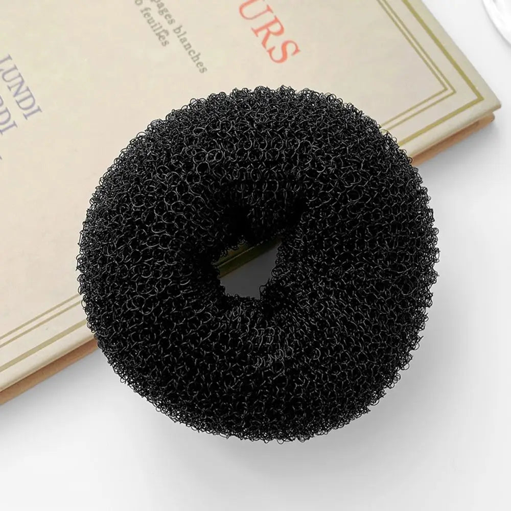 Head Hair Accessories Female Easy Big Ring Bird's Nest Bun Maker Women Hair Ring Korean Style Ponytail Holder Hairstyle Tools