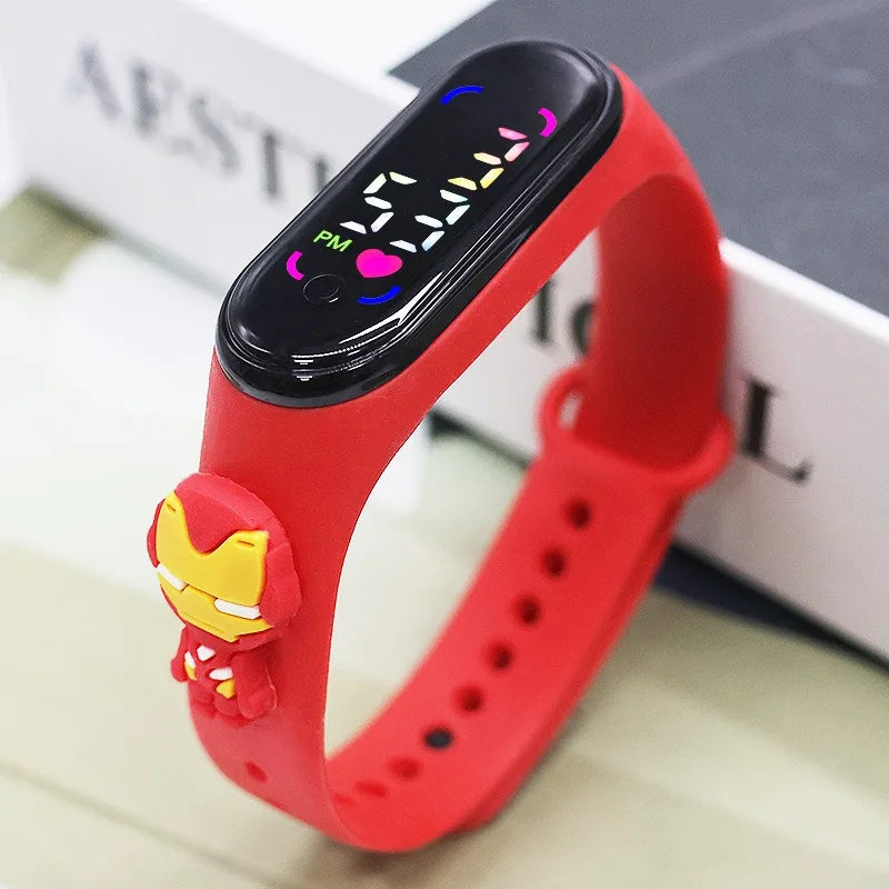 Electronic Digital  Watches  Colour screen Display Children's Watch Cartoon Fashion Watches  Holiday Gift Kids Watches