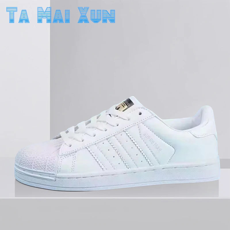 Couple Boardshoes Simple Basics Versatile Comfy Casual Light Walking Shoes New Hot Selling Men Women Student Little White Shoes