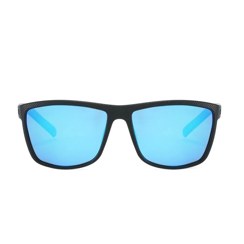 Square  Sunglasses UV400 Large Frame UV Resistant Cycling Glass UV Protection Lightweight Outdoor Sport Goggle Men