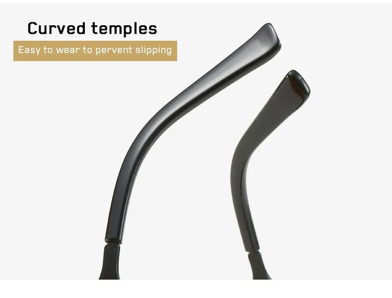 Men Driving Sunglasses Vintage Steampunk Square Sunglasses Metal Frame with Spring Hinges Women Eyepiece Trendy Driver Glasses