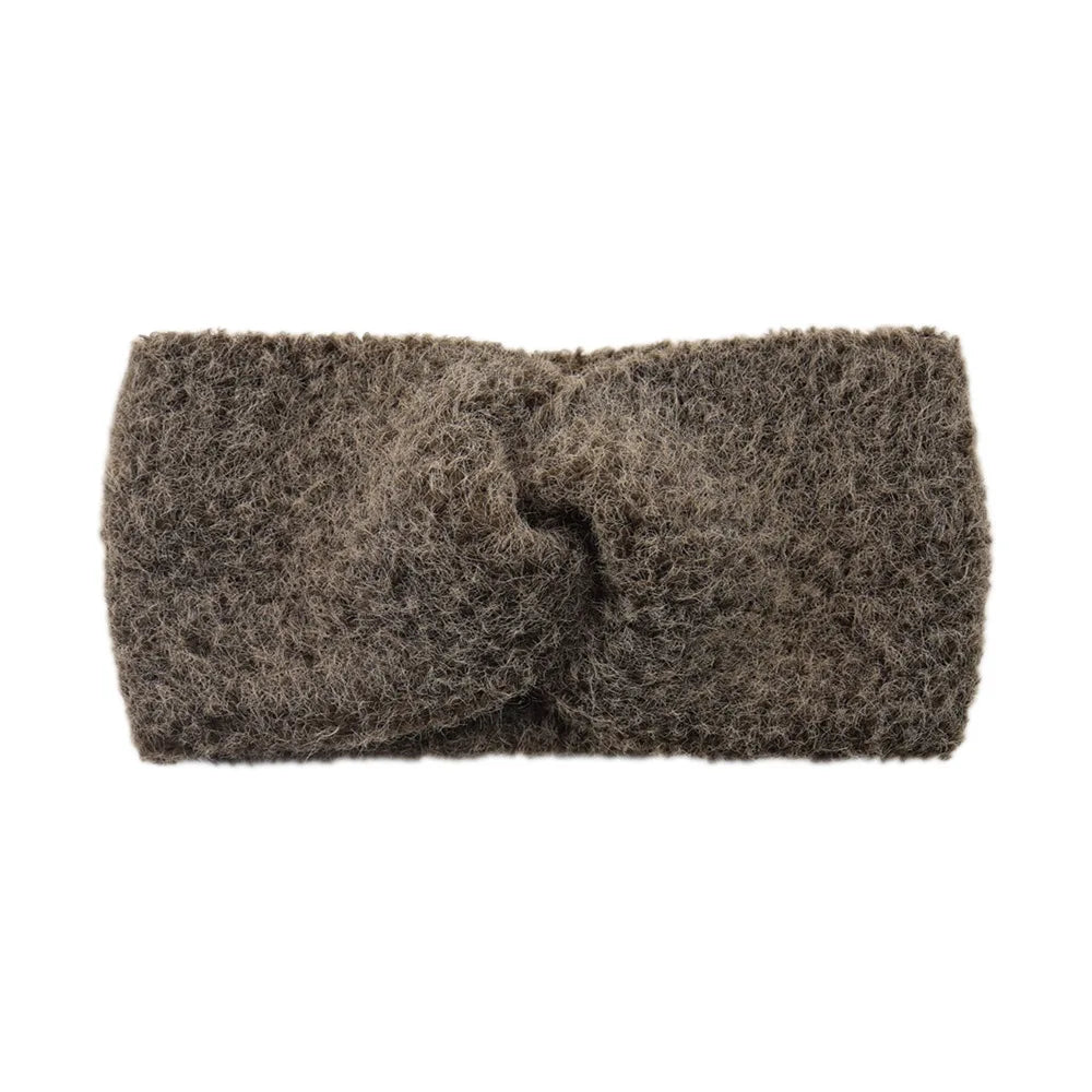 Winter Woolen Headbands Soft Elastic Ear Warmer Cross Headwrap Turban Wide Brim Headwear for Women Girl Fashion Hair Accessories