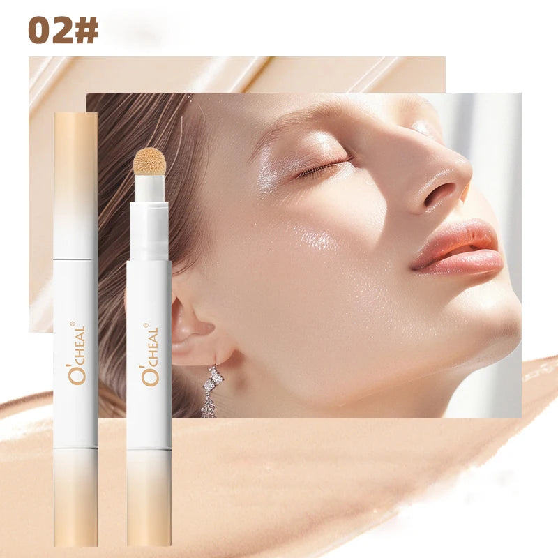 Clear, moisturizing, waterproof concealer, medium coverage, natural makeup effect, and create a natural foundation