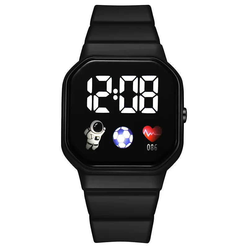 Sports Watch For Women And Men LED Electronic Digital Watch Fashion Casual Simple Silicone Female Watch Electronic Clock