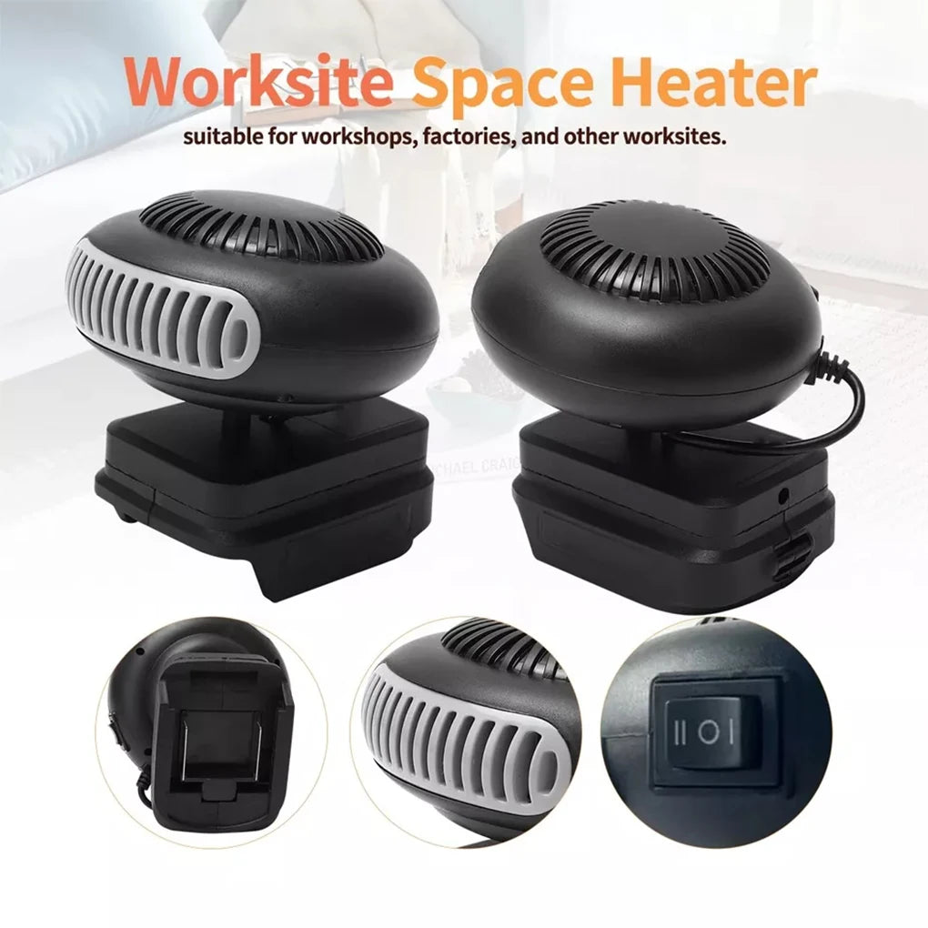 Portable Electric Heater Fan Small Space Heater Desktop Heating Warm Air Blower Mini Radiator Home Office Warmer Machine