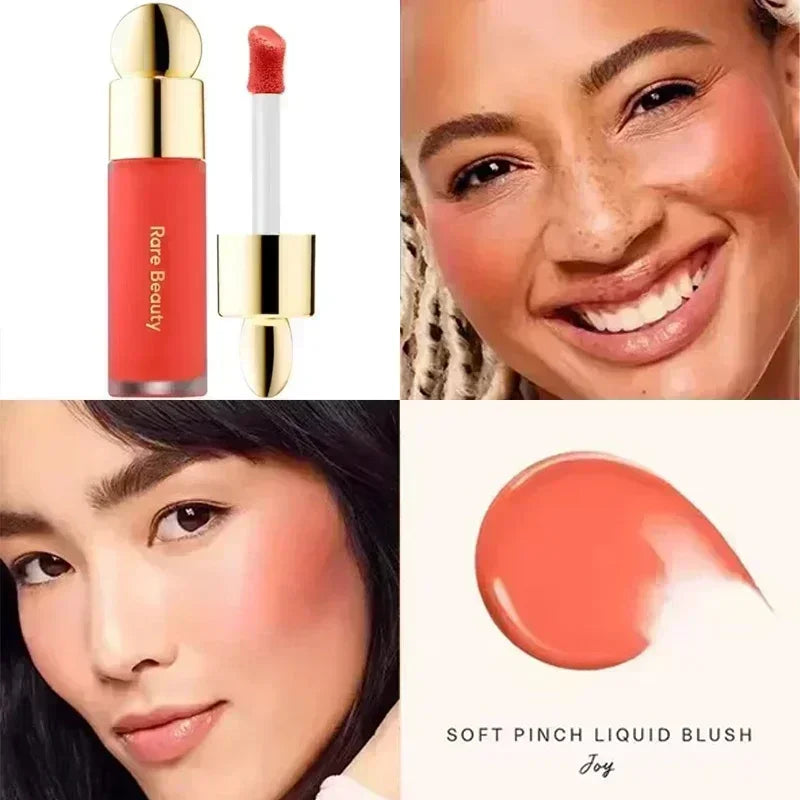 Rare Beauty Liquid Blush Lip Gloss Luminizer Blusher Long Lasting Moisturizing Nutrient Light Repair Lipstick Nature Face Makeup