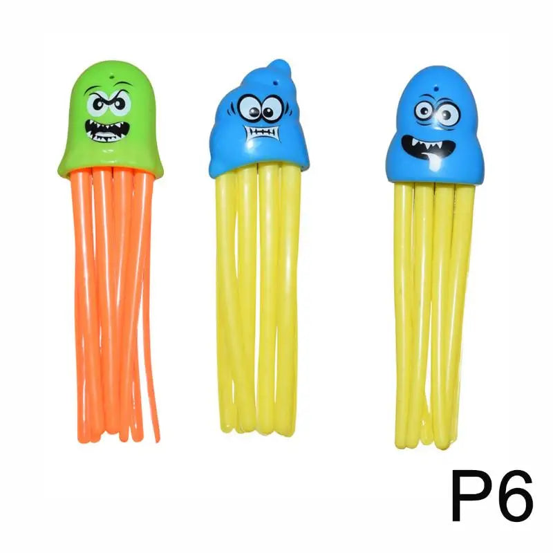 Kids Diving Game Toys Set Cartoon Underwater Diving Toys Diving Game Water Sports Toy Set Swimming Pool Accessories