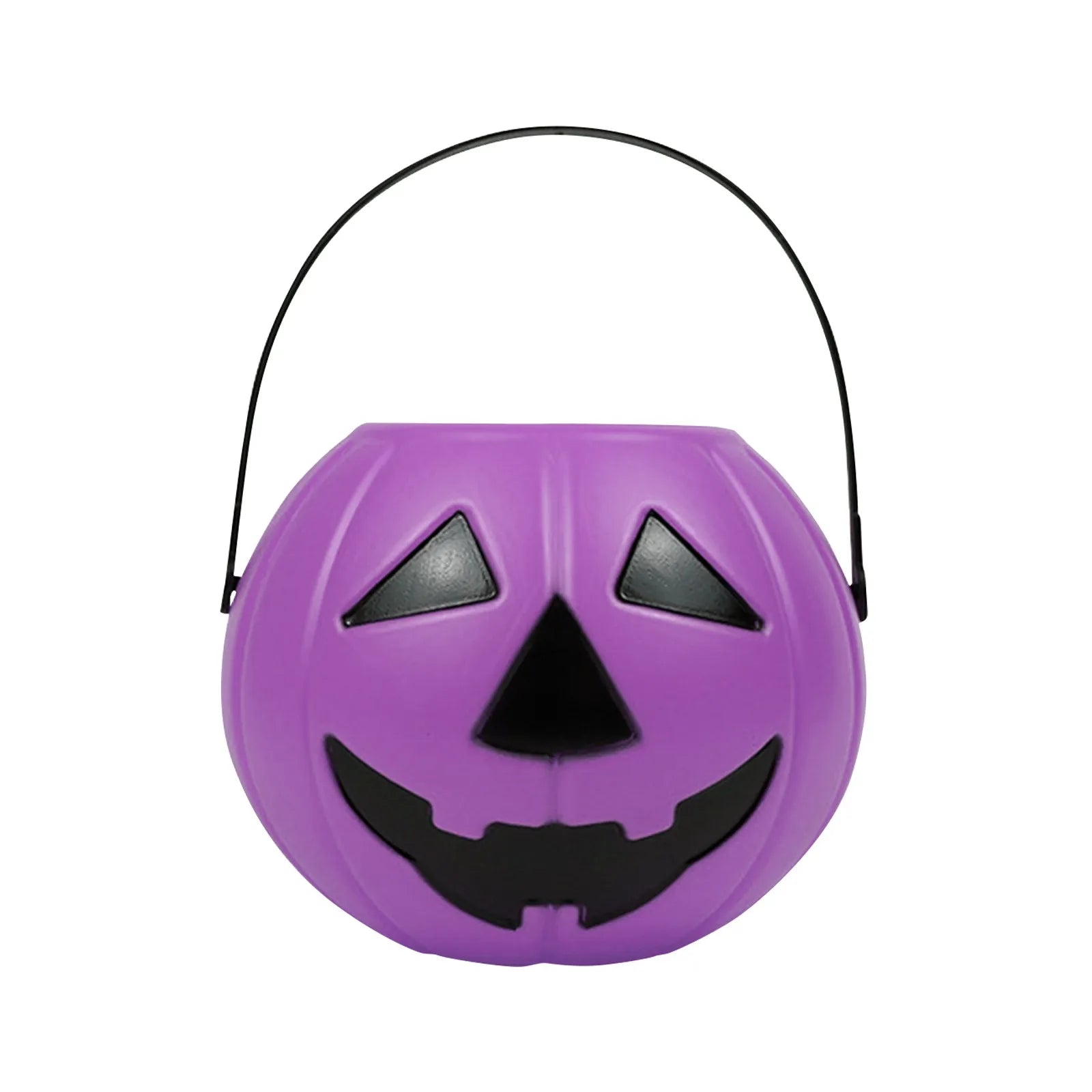 Halloween Candy Bucket Pumpkin Bucket Portable Basket Kids Favor Trick Or Treat Bucket Halloween Party Decoration Supplies