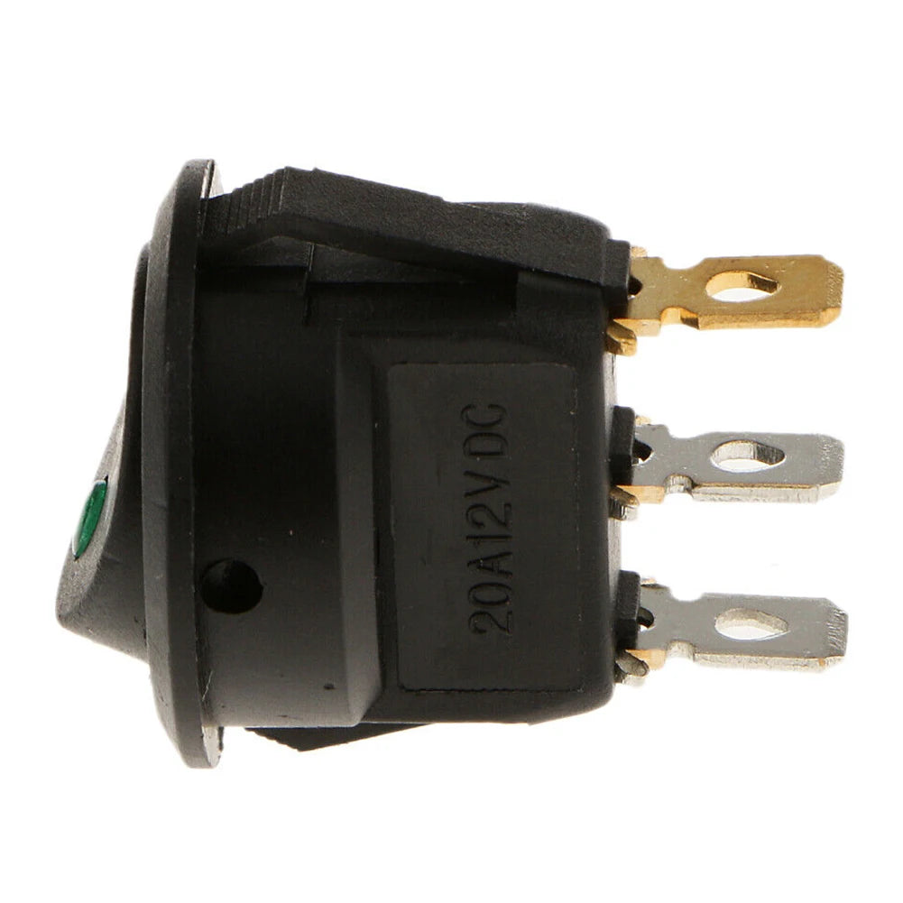 Car 3 Pin Rocker/Parking Off Switch Front Rear Walking Sensor Interior Accessory