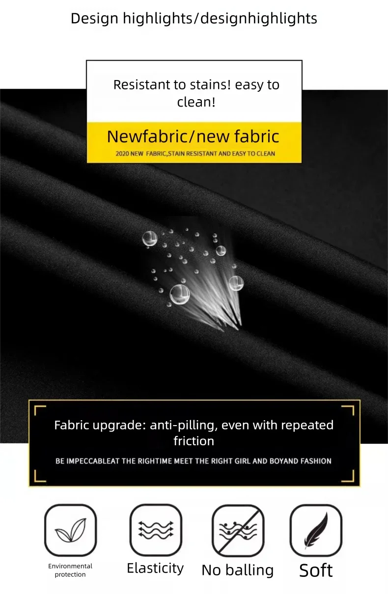 Jacket casual youth jacket stand up collar versatile men's windbreaker  high end men's top for spring and autumn