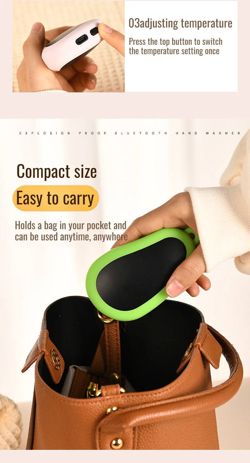Mini Usb Hand Warmer Essential Antifreezing Heating Hand Warmer Continuous Warming Mini Hand Warmer